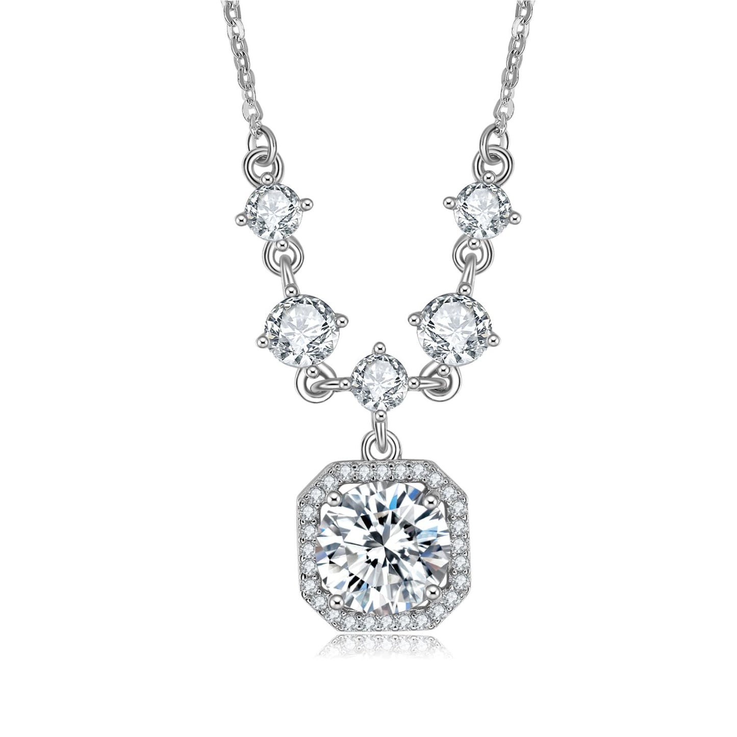 925 sterling silver earrings and necklace